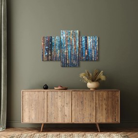 Obraz - Zimný les (90x60 cm)