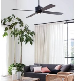 Lucci air 213170 - LED Stropný ventilátor NEWPORT wenge/hnedá + diaľkové ovládanie