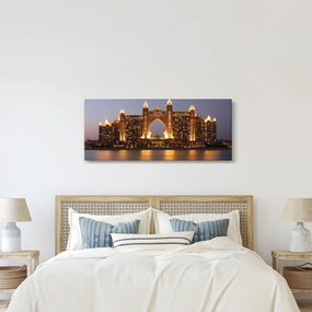 Obraz stavby v Dubaji (120x50 cm)