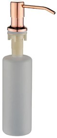 Laveo Drop, kuchynský dávkovač saponátu 500ml, ružové zlato, LAV-OKD_831T