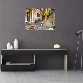 Obraz - Staré ulice Ríma (70x50 cm)