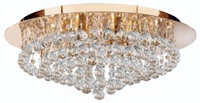 Searchlight 3408-8GO - Stropné svietidlo HANNA 8xG9/33W/230V