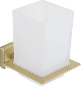 Mexen Arno, pohár na zubné kefky, zlatá matná, 7020738-55