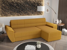 Rohová sedacia súprava Radiant L2 (žltá) (P). Akcia -20%. Vlastná spoľahlivá doprava až k Vám domov. 1057464