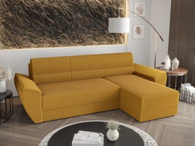 Rohová sedacia súprava Radiant L2 (žltá) (P). Akcia -20%. Vlastná spoľahlivá doprava až k Vám domov. 1057464