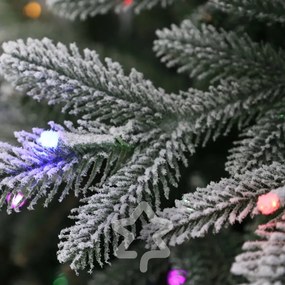 Smrek Zasnežený 600 LED 210 cm