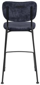 Tmavomodré barové stoličky v súprave 2 ks 92 cm Benson – Zuiver