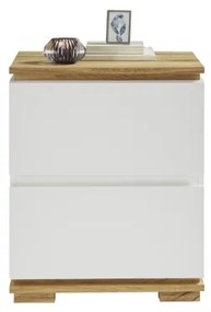 Nočný stolík JAVIN biela