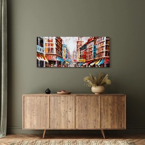 Obrázok - Hong Kong, olejomaľba (120x50 cm)