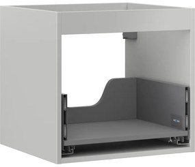 Mexen Box-A, závesná skrinka 50 cm, 1 zásuvka, matná sivá, 91AX0-0500-470-1-62