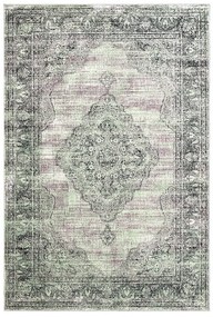 Zeleno-sivé kúpeľňové predložky v súprave 2 ks 60x100 cm – Foutastic