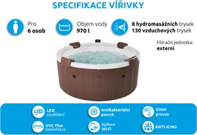 Mspa | Vírivý bazén MSPA Rova F-RO066W | 11400309