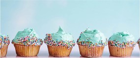 Obraz cupcakes (120x50 cm)