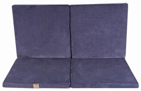 Sivomodrá detská hracia podložka 120x120 cm – Meowbaby