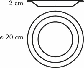 Tescoma Dezertný tanier GUSTITO, 20 cm