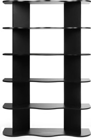 Knihovna Rheo 120 cm černá