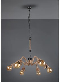 Reality - Luster na reťazi ALVA 6xE27/10W/230V