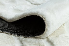 Koberec CURVY biely 11 Arches, prateľný