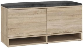 Bestent Predsieňová stena vešiaková Sonoma/ Grey 100x213x37cm