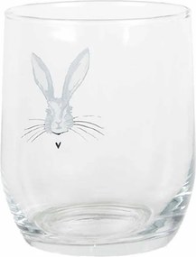Pohárik na vodu s králikom - Ø 8*9 cm / 300 ml