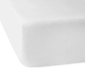 SATÉNOVÉ PRESTIERADLO 120X200 CM BIELE