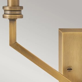 Hinkley HK-MOORE-WB3-HB - Nástenné svietidlo MOORE 3xE14/40W/230V zlaté