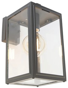 Inteligentná vonkajšia nástenná lampa sivá vrátane Wifi G95 - Sutton down