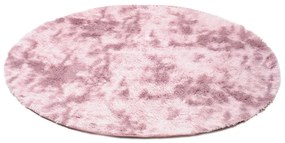 DECOREUM  Koberec ružový SILK MR-581 35134Q 130x130 cm