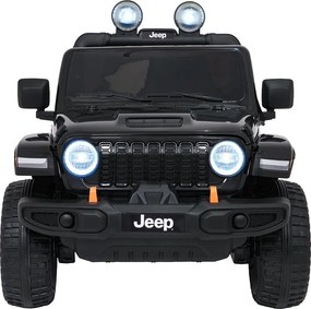 Ramiz Jeep Wrangler Rubicon LIFT elektrické autíčko pre deti čierne