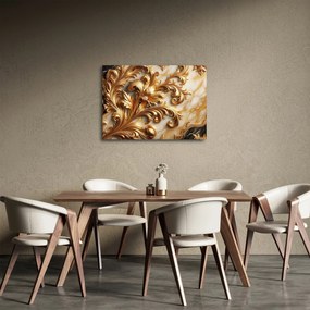 Obraz - Mramor so zlatom (70x50 cm)