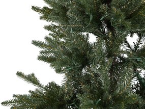 Vianočný stromček so svetielkami 210 cm zelený FIDDLE Beliani