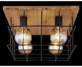 Globo 15530-4D - Stropné svietidlo MERRIL 4xE27/60W/230V