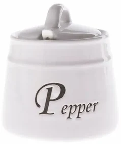 Keramická dóza na korenie Pepper s lyžičkou, 430 ml