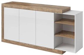 Komoda Sintra 47 dub samdal-biela