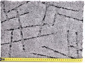 ITC, Koberec metráž Nicosia 93, na mieru, šíře 3m,4m, šedá, filc, obývacia izba