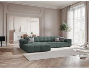 Tyrkysová rohová pohovka (ľavý roh) Chicago – Cosmopolitan Design