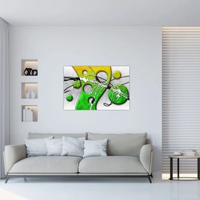 Abstraktný obraz (90x60 cm)