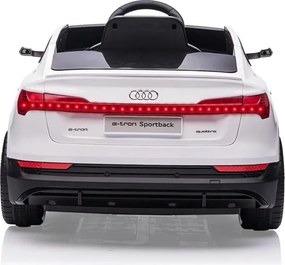 Elektrické autíčko Audi E-Tron Sportback biele