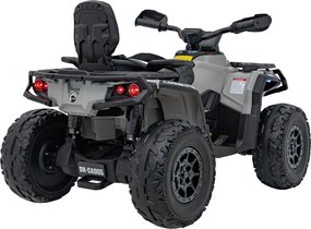 Ramiz Štvorkolka Can Am Outlander ATV s diaľkovým ovládaním sivá