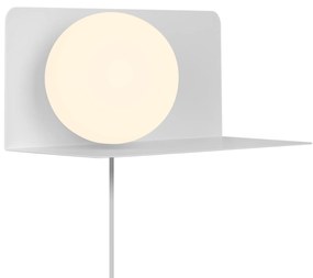 Nástenné svetlo Nordlux Lilibeth (biela) kov, sklo IP20 2312931001