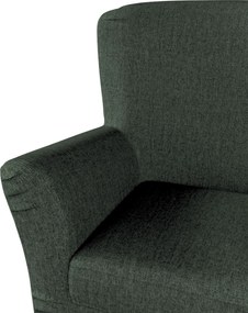 Poťah na kreslo Tomelilla farba produktu zelená látka zapletaná
