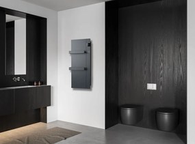 Sapho Sapho, ONSEN EVO elektrické vykurovacie teleso, 400x900mm, 1000 W, antracit, ONS10011