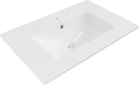 Mexen Atena vstavané umývadlo do dosky 71 x 46 cm, biele - 25017000
