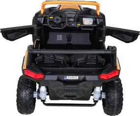 Ramiz Buggy ATV Racing pre 2 deti Zlatá + pohon 4x4 + diaľkové ovládanie + pomalý štart + MP3 LED
