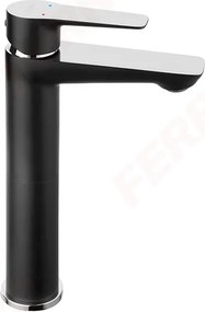 Ferro Adore, Vysoká umývadlová batéria, čierna-chrómová, BDR2LBLC