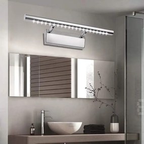 Toolight LED kúpeľnové svietidlo nad zrkadlo 7W 55CM APP362-1W, chróm, OSW-08428