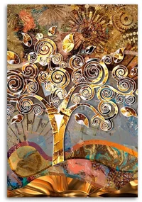 Gario Obraz na plátne Strom života - Gustav Klimt, reprodukcia Rozmery: 80 x 120 cm