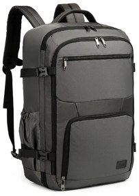 Konofactory Sivý objemný cestovný batoh do lietadla "Explorer" - XL (100l)