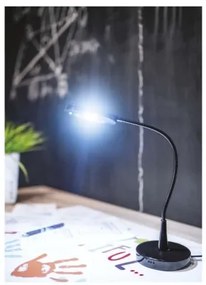 EMOS LED stolová lampa, čierna