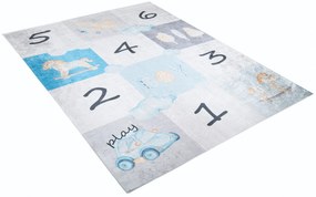 Dizajnový koberec NUMBERS - PRINT EMMA ROZMERY: 80x150